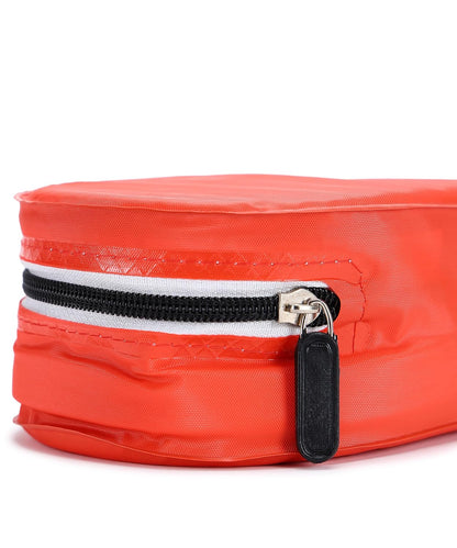 MINI LUNCH BOX RED STEEL 2 Containers Lunch Box (750 ml)
